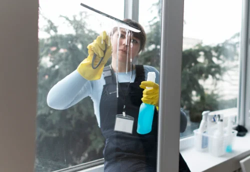 Nettoyage de vitres intérieures et extérieures à Coulonces